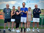 Division 5 winners - Harrogate Racquets B