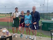 Mixed Doubles Tournament Open Event Finalists